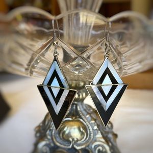 Art Deco Diamond Shape earrings